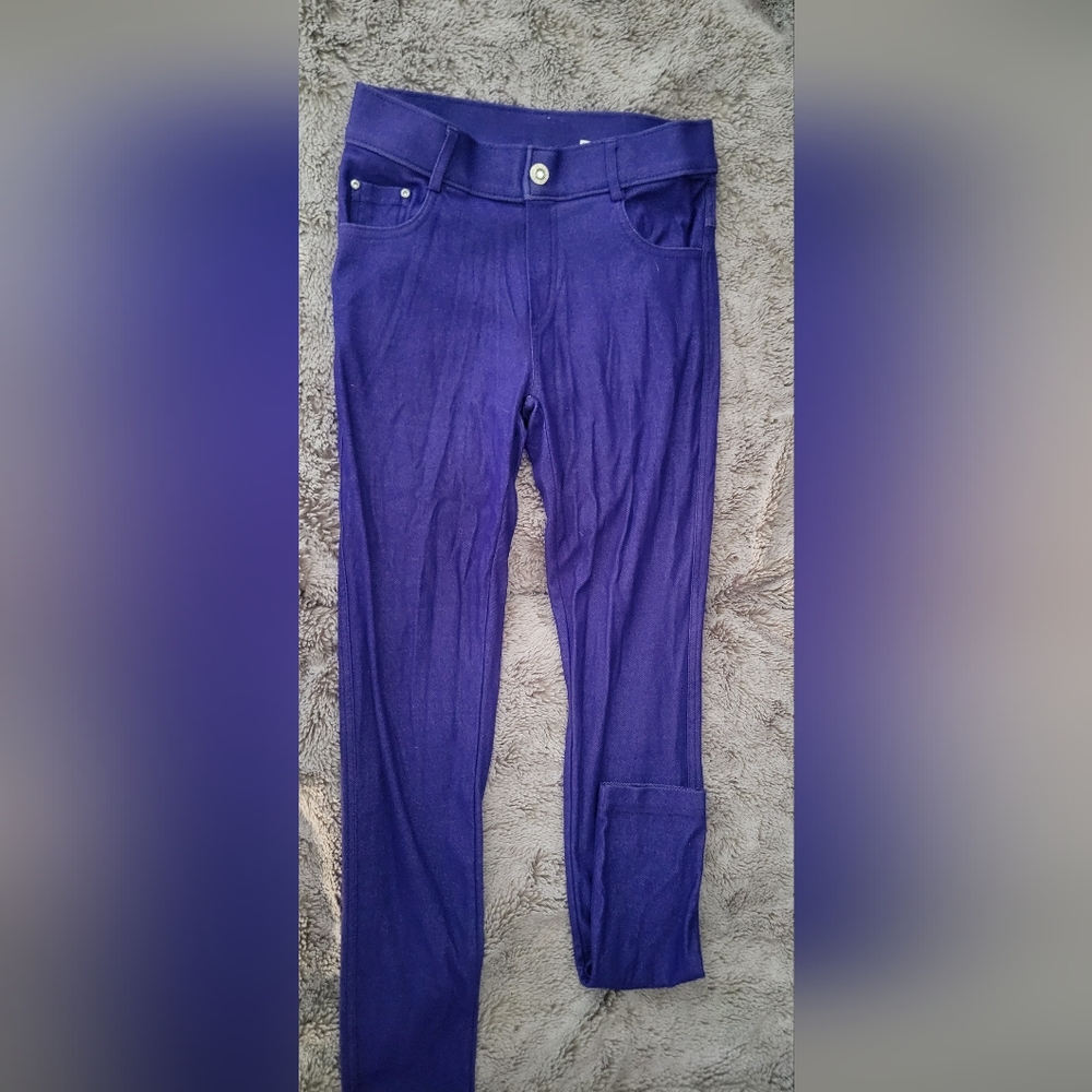 Yelete Rich Purple Leggings